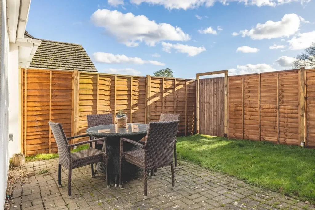 Modern apartment bedroom with designer interiors