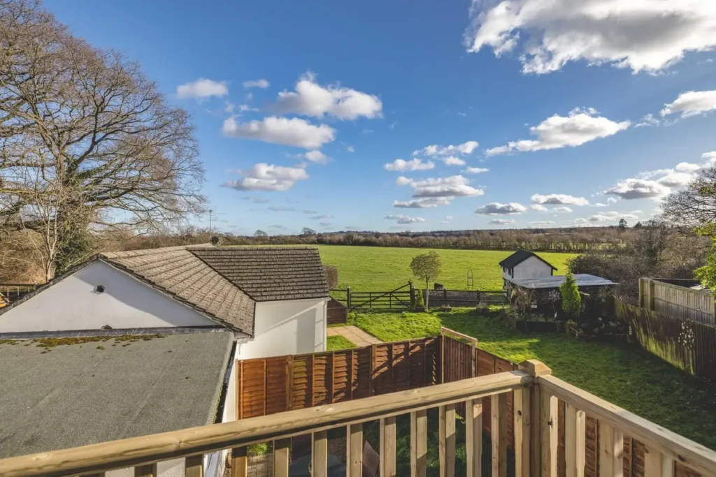 Bright and airy apartment living space with natural light